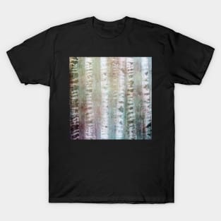 Birchwood rustic abstract T-Shirt